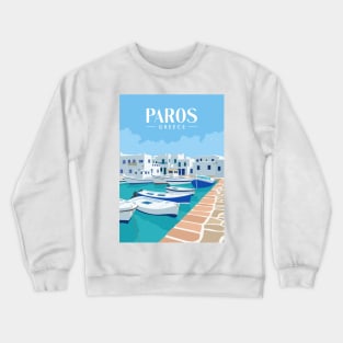 Paros greece Crewneck Sweatshirt